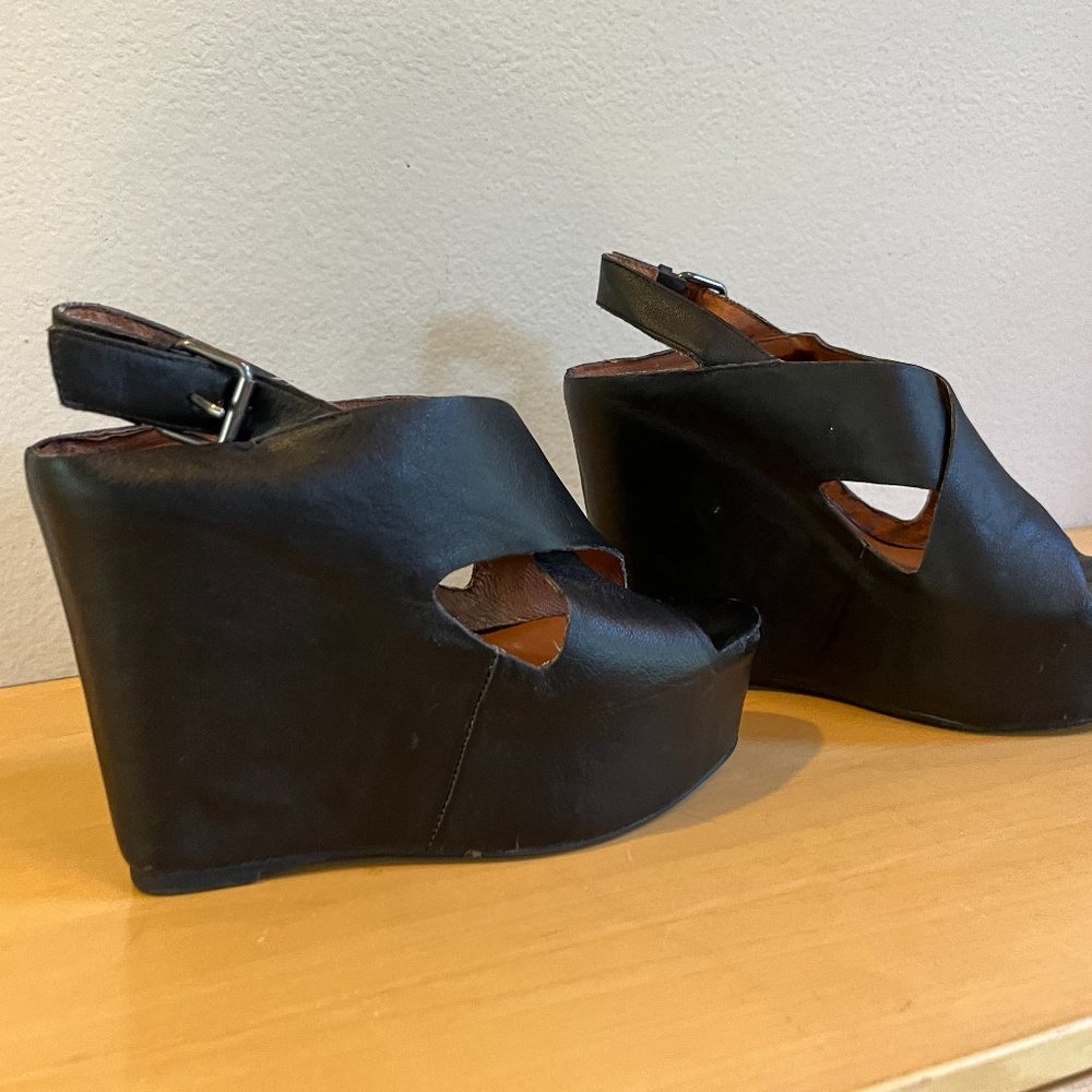 Platform Wedge Sandals - Picture 12 of 15